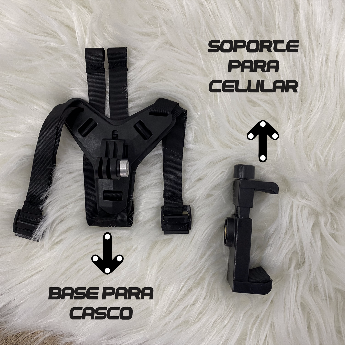 SOPORTE PARA GRABAR + CONTROL BLUETOOTH