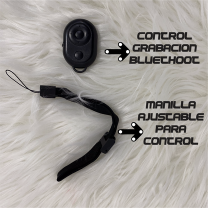 SOPORTE PARA GRABAR + CONTROL BLUETOOTH